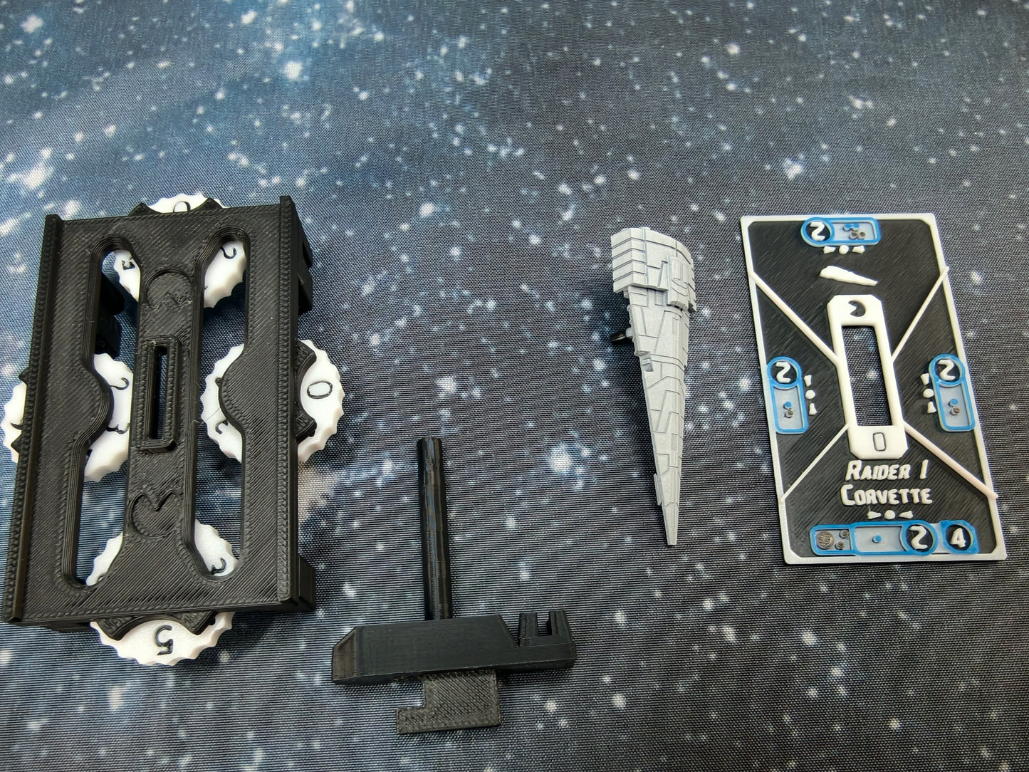 Rebel Raider Corvette – Length:58mm - 3D printed Armada Nexus/Legacy Upgrade