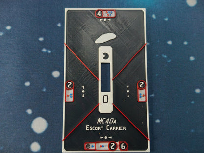 Rebel ship Base tokens – Compatible with Armada Scale games