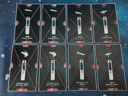 Rebel ship Base tokens – Compatible with Armada Scale games