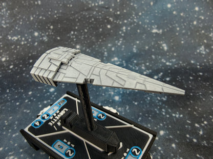 Rebel Raider Corvette – Length:58mm - 3D printed Armada Nexus/Legacy Upgrade