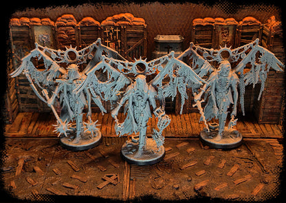 Árokharc – The Court harccsoport Applyscale-től – 15 db-os gyanta miniatúra készlet – Grimdark hadsereg készlet – 32mm-es Wargaming