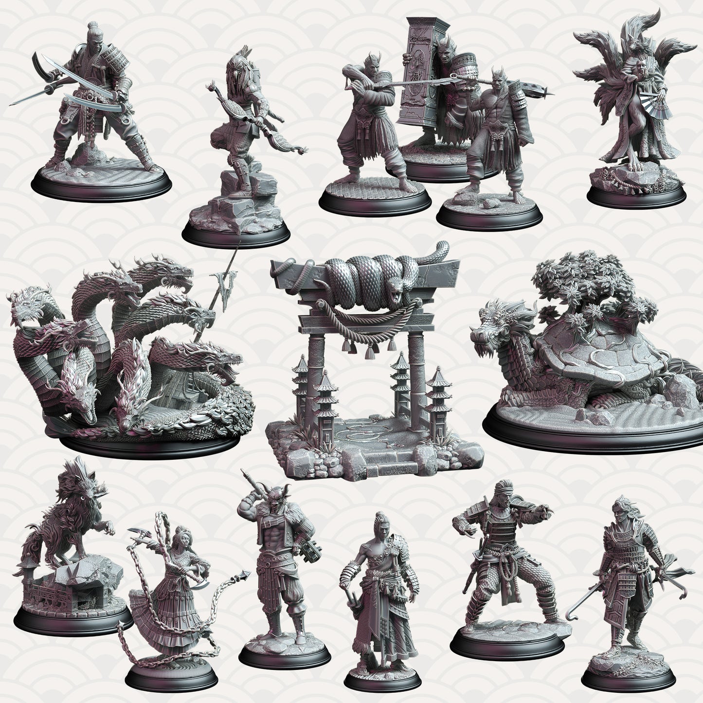 DM Stash : Spirits From the East - Full Board and Tabletop game
