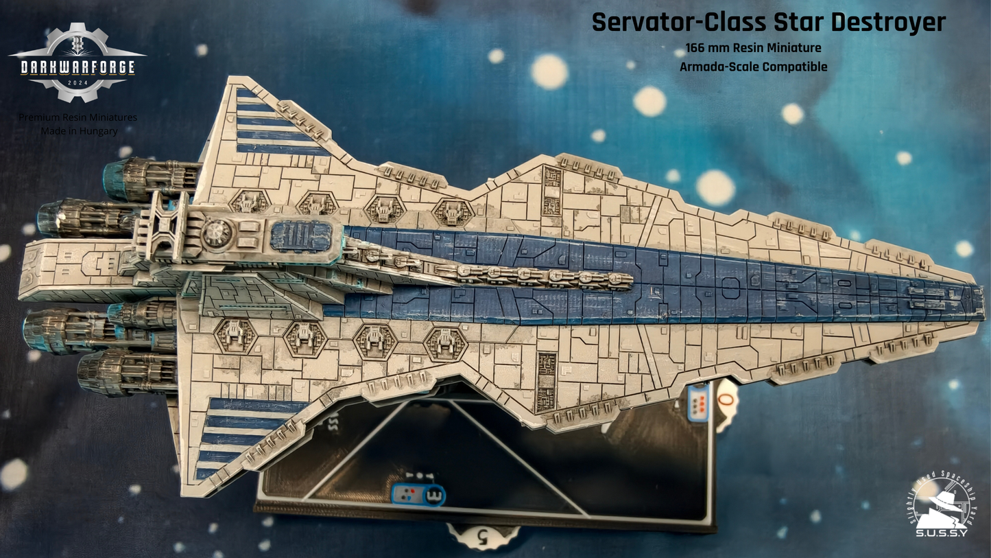 Servator-Class Star Destroyer - Compatible with Star Wars Armada Scale games