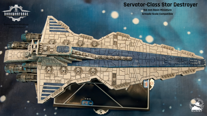 Servator-Class Star Destroyer - Compatible with Star Wars Armada Scale games