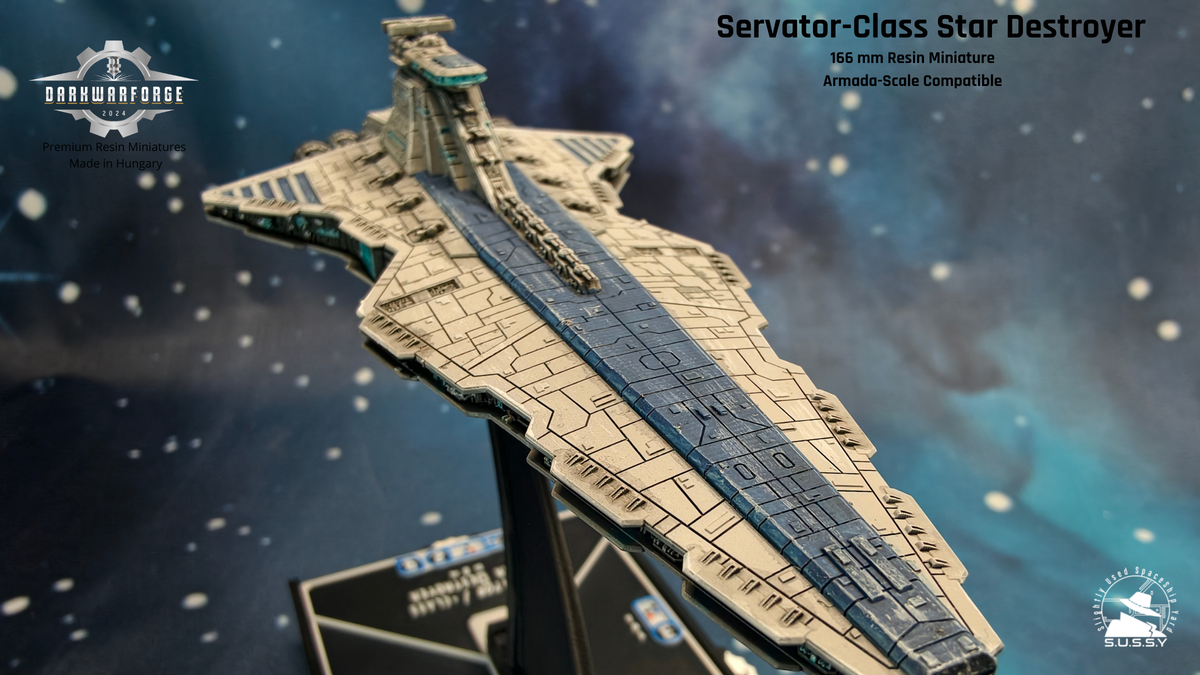 Servator-Class Star Destroyer - Compatible with Star Wars Armada Scale games