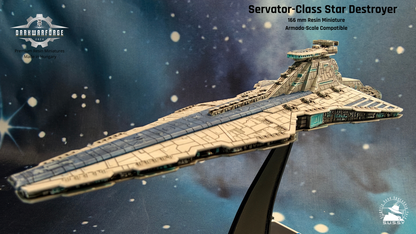 Servator-Class Star Destroyer - Compatible with Star Wars Armada Scale games
