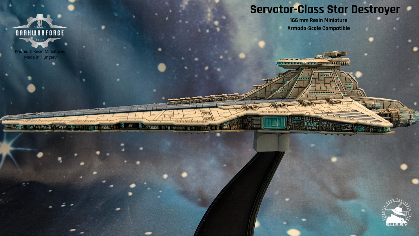 Servator-Class Star Destroyer - Compatible with Star Wars Armada Scale games