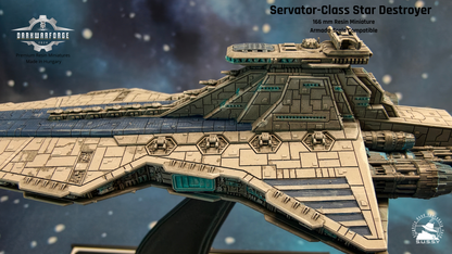 Servator-Class Star Destroyer - Compatible with Star Wars Armada Scale games