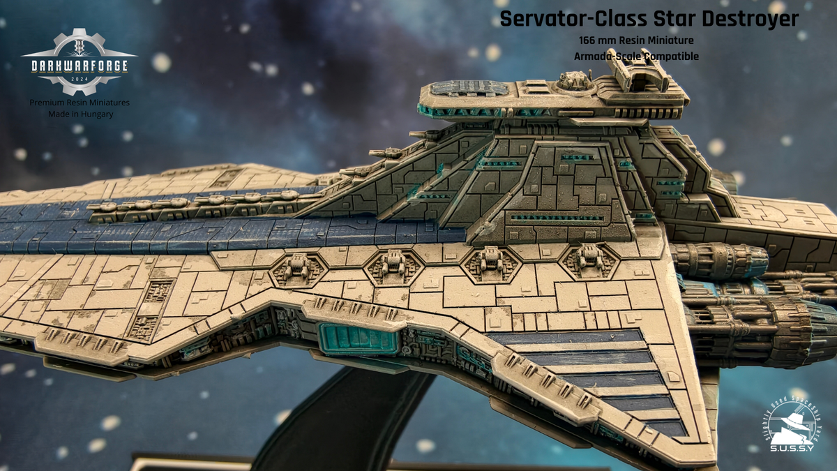 Servator-Class Star Destroyer - Compatible with Star Wars Armada Scale games