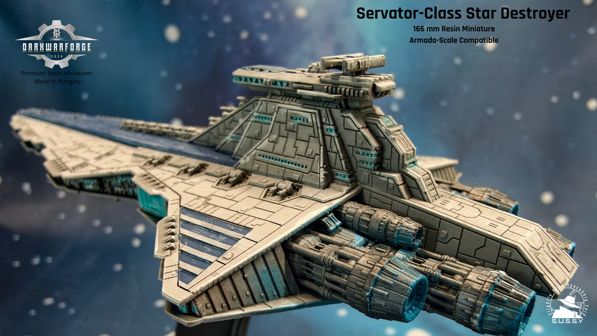 Servator-Class Star Destroyer - Compatible with Star Wars Armada Scale games