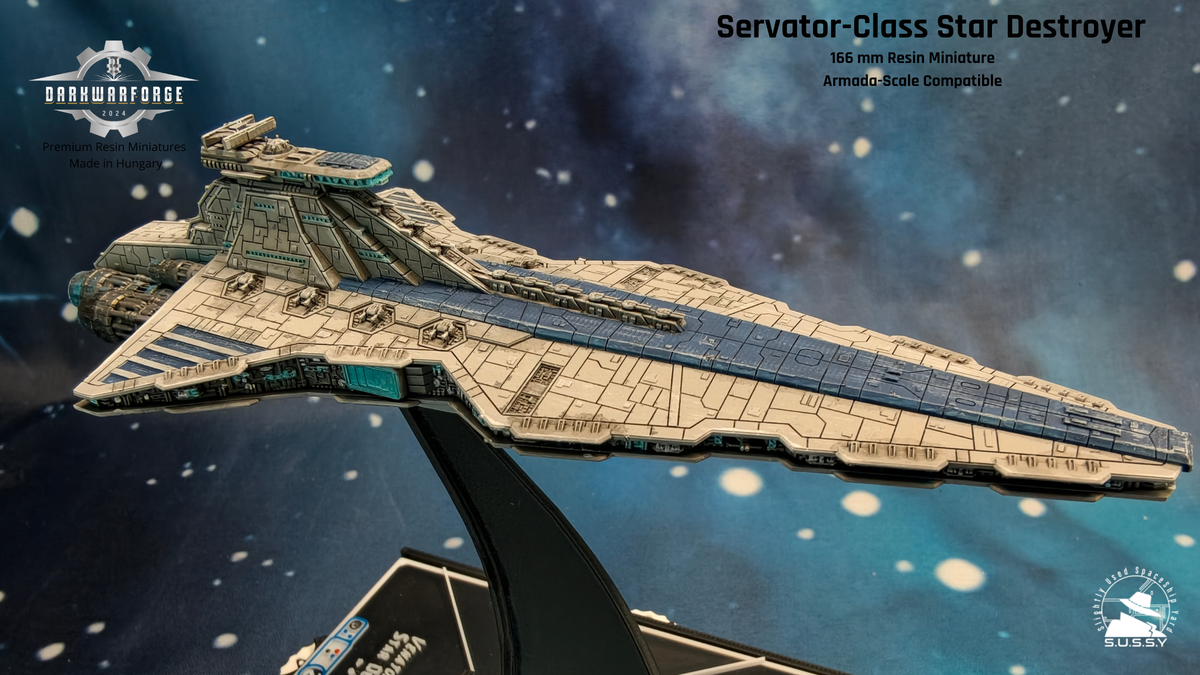 Servator-Class Star Destroyer - Compatible with Star Wars Armada Scale games