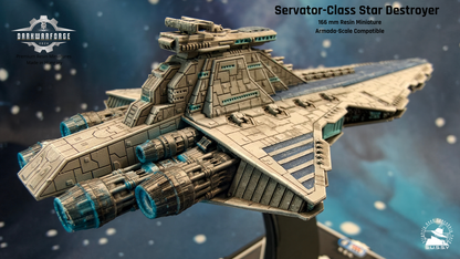 Servator-Class Star Destroyer - Compatible with Star Wars Armada Scale games