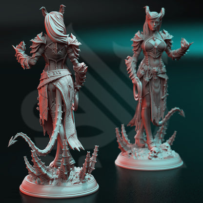 Tiefling Fiend Warlock - Skardi of the Third | DM Stash | D&D