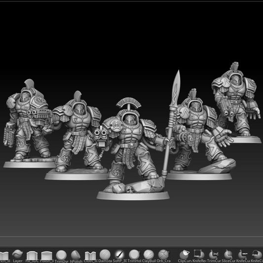 Sons of Spartania - Heavy Assault Squad
