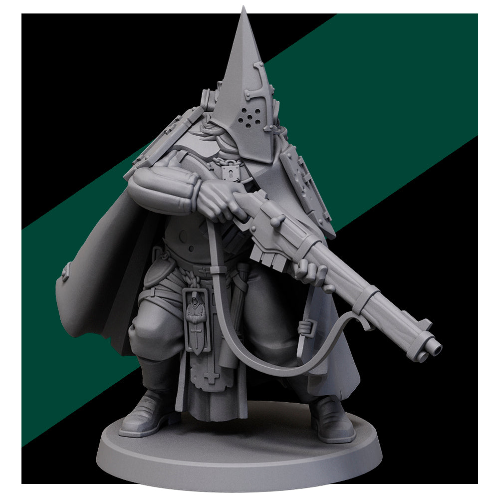 Trench Pilgrims by Red Pilgrim Miniature - 3D printed Grimdark Miniature