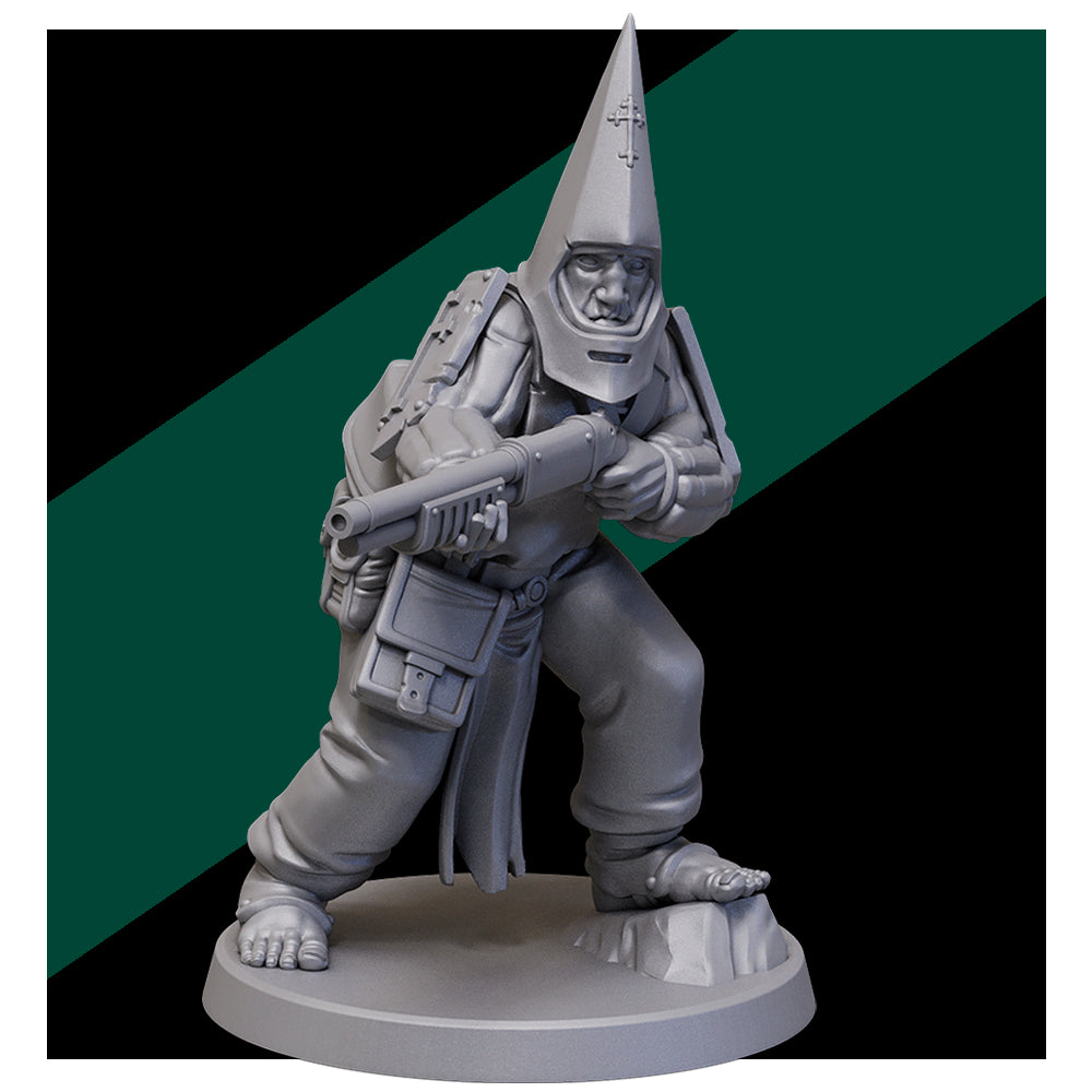 Trench Pilgrims by Red Pilgrim Miniature - 3D printed Grimdark Miniature