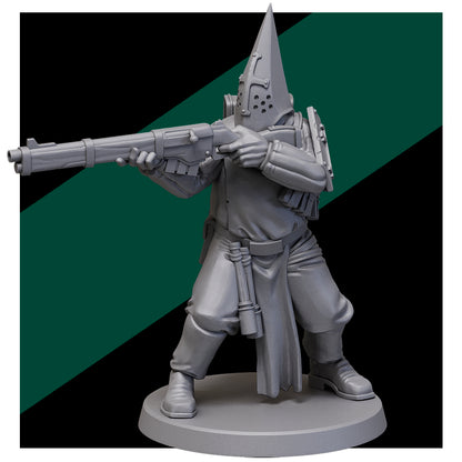 Trench Pilgrims by Red Pilgrim Miniature - 3D printed Grimdark Miniature