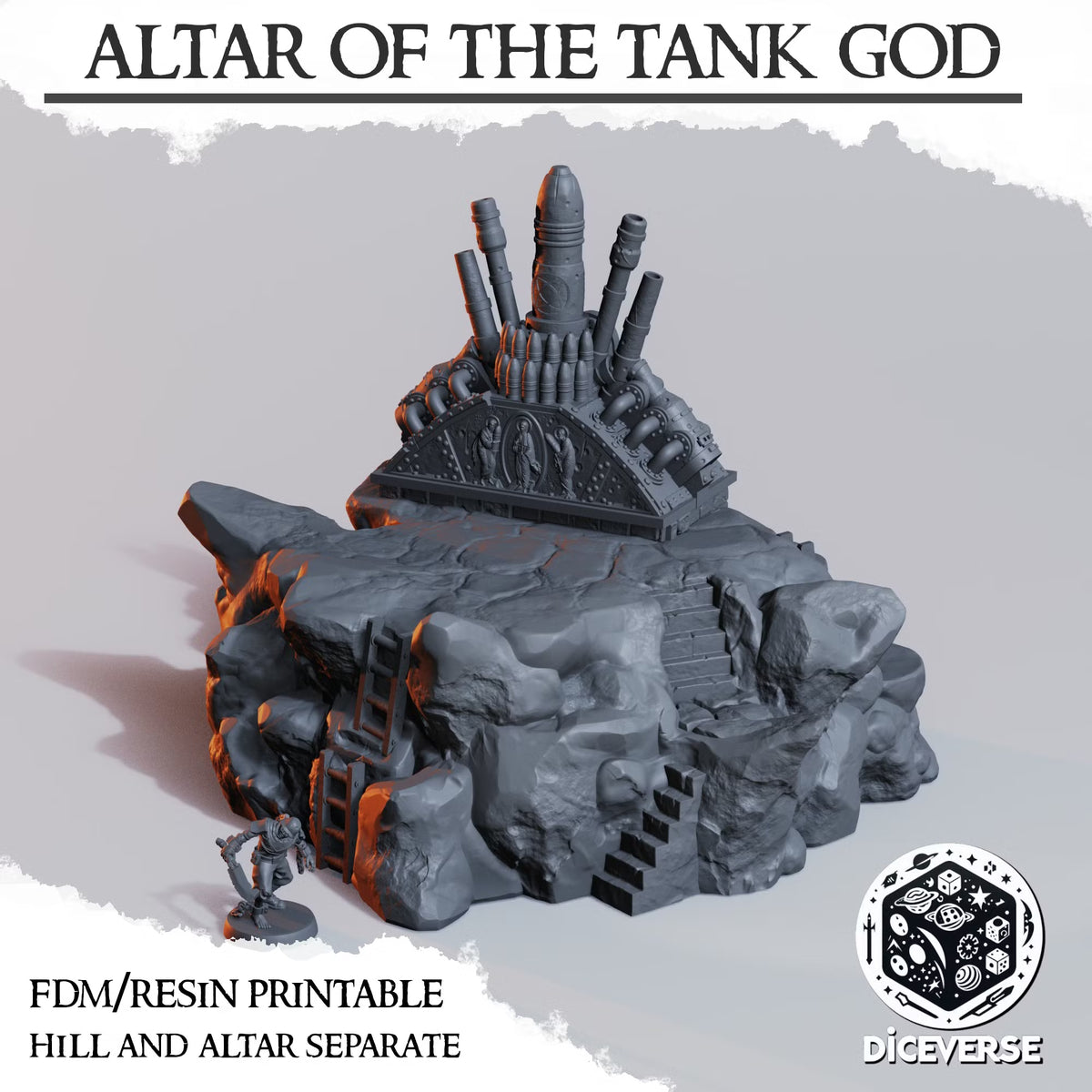 Altar of the Tank – 28mm/32mm Wargaming Scenery