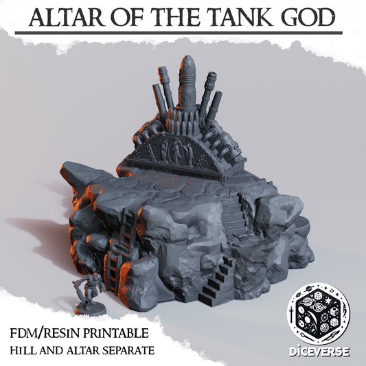 Altar of the Tank – 28mm/32mm Wargaming Scenery