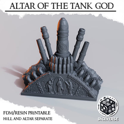 Altar of the Tank – 28mm/32mm Wargaming Scenery