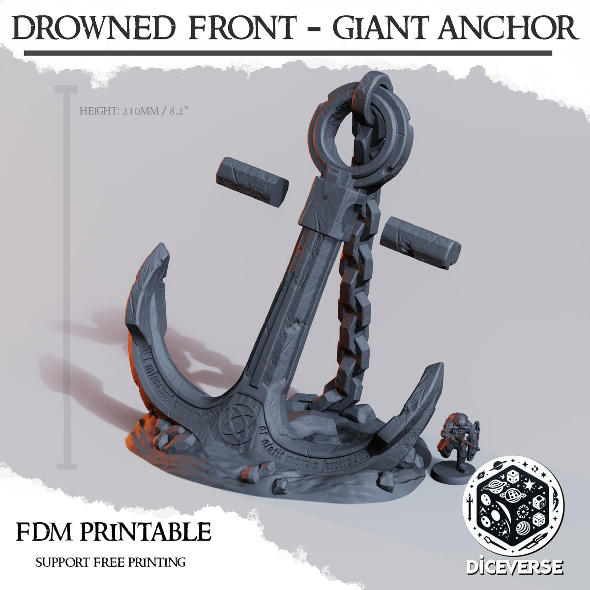 Drowned Front: Great Anchor – 28mm/32mm Wargaming Scenery