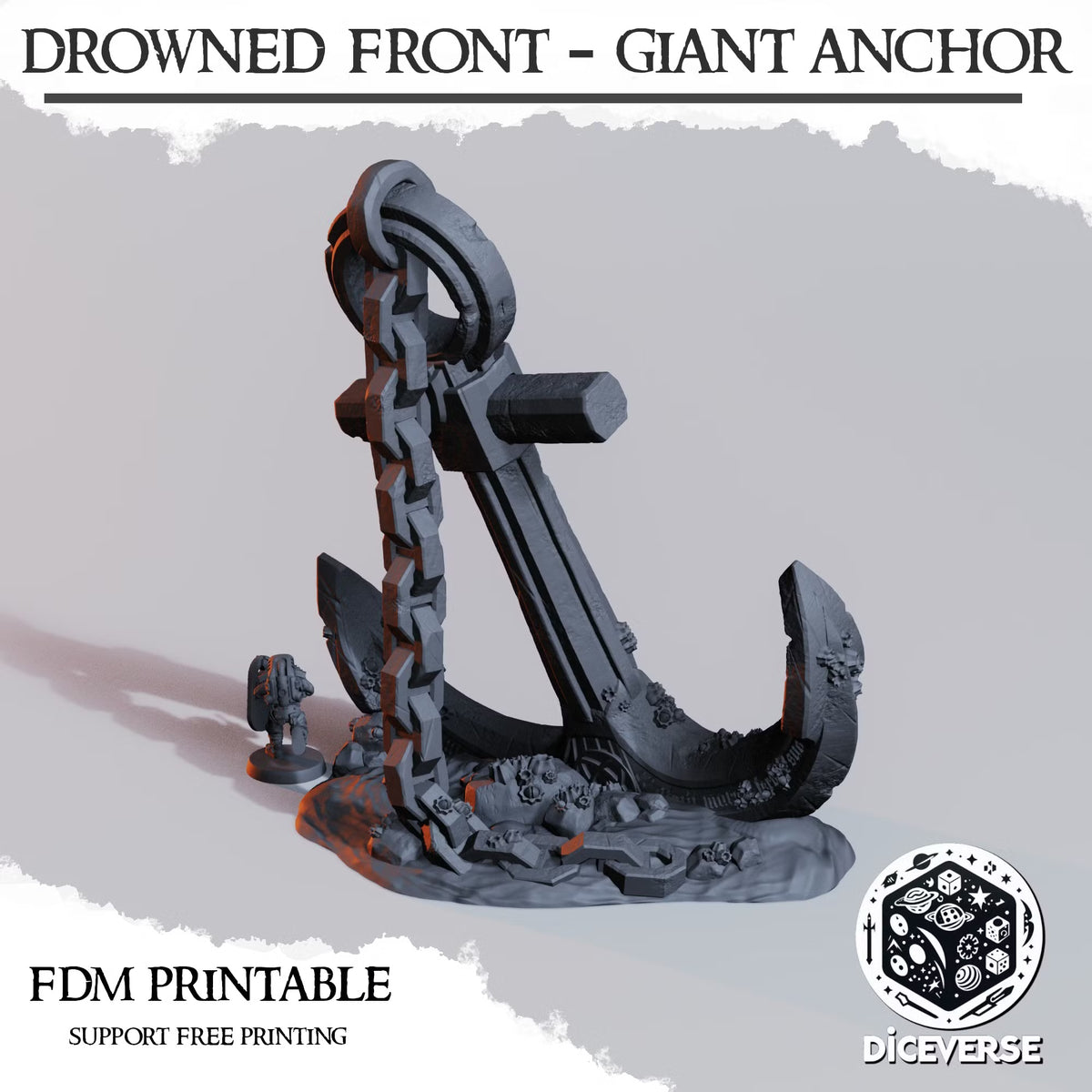 Drowned Front: Great Anchor – 28mm/32mm Wargaming Scenery
