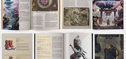 DM Stash : Spirits From the East - Full Board and Tabletop game