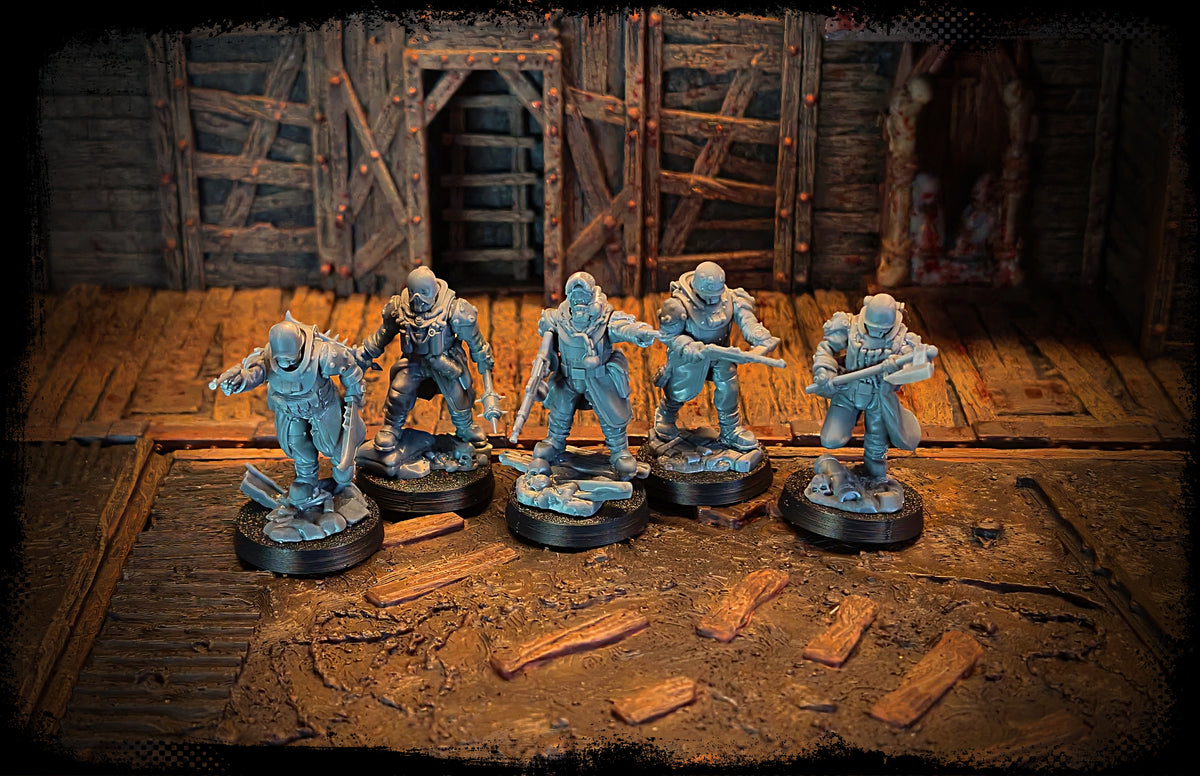 Abyssal Fleet Warband - Compatible with Trench Crusade style games