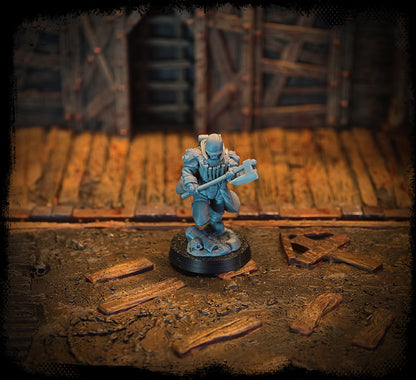 Abyssal Fleet Warband - Compatible with Trench Crusade style games
