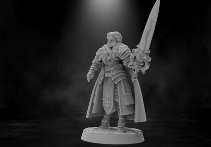 Agnes the female paladin from RN Estudio