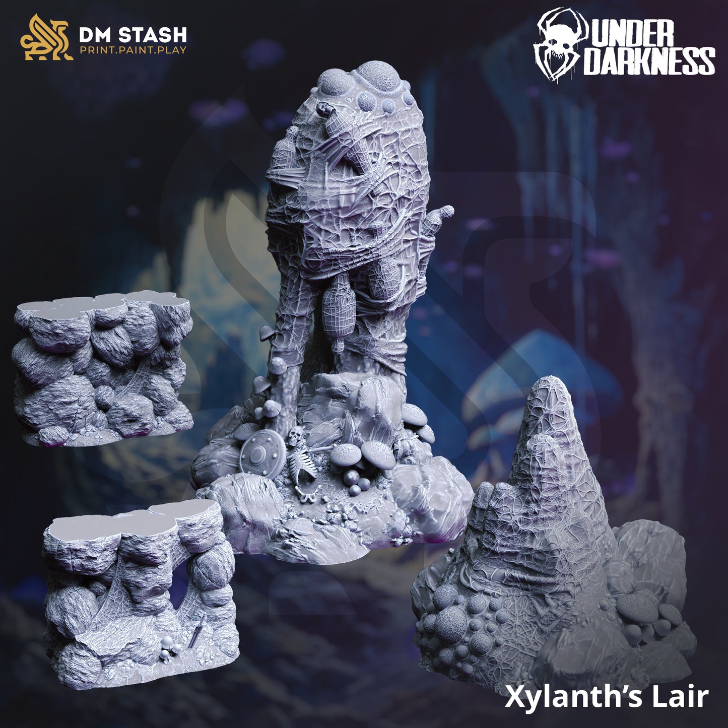 DM Stash : Under Darkness - Full Board and Tabletop game